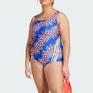 NEW! ADIDAS FARM RIO One Piece Swimwear Swimsuit 4X.